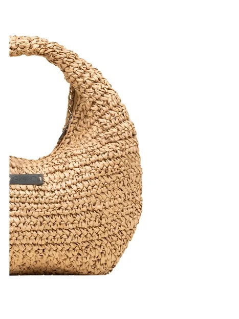 BORSA A MANO REDONDO DONNA MARRONE