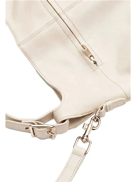 BORSA A SPALLA BIBP9CM01 DONNA AVORIO