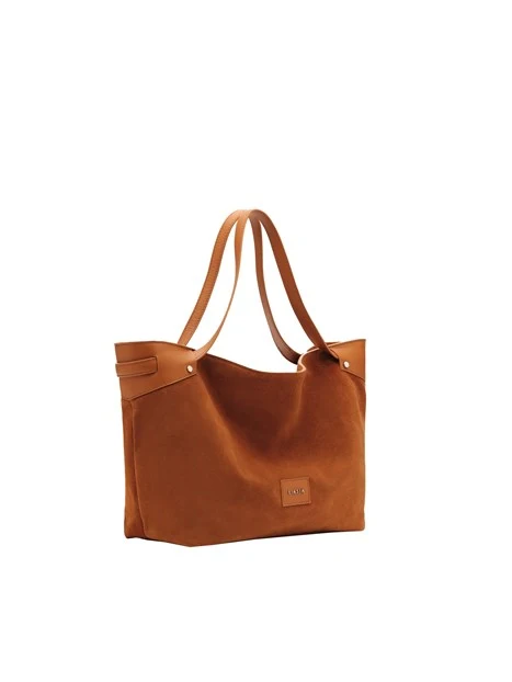 BORSA A SPALLA BIBP9SZ01 DONNA CUOIO