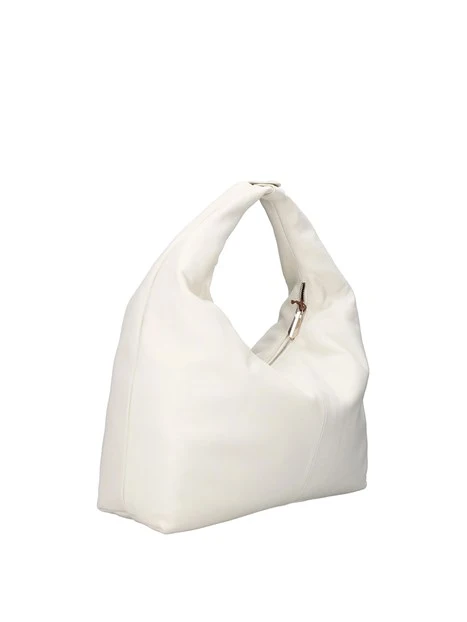 BORSA A SPALLA BIBP9T202G DONNA AVORIO