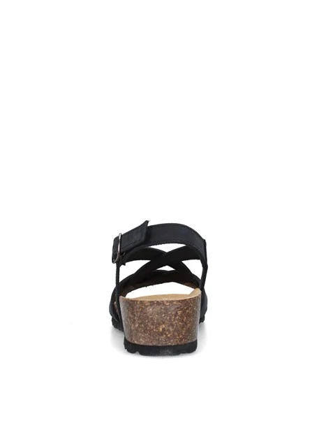 SANDALI 12A2495 DONNA NERO