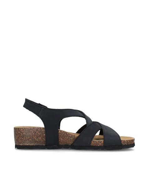 SANDALI 12A2495 DONNA NERO
