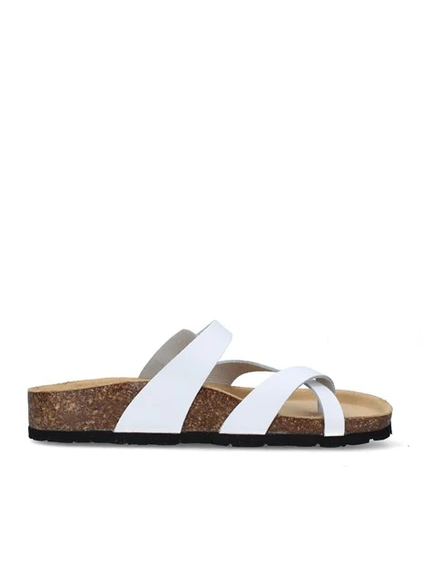 SANDALI 11A456 DONNA BIANCO
