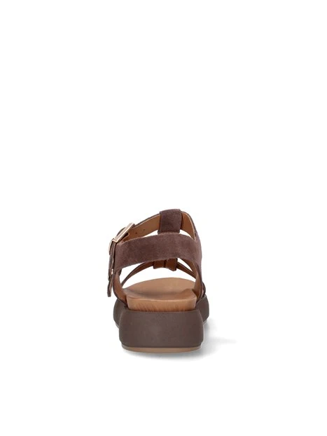 SANDALI A96046 DONNA MARRONE