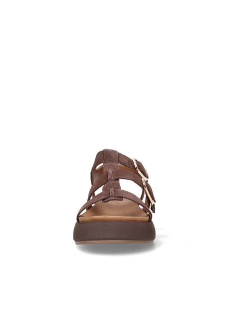 SANDALI A96046 DONNA MARRONE