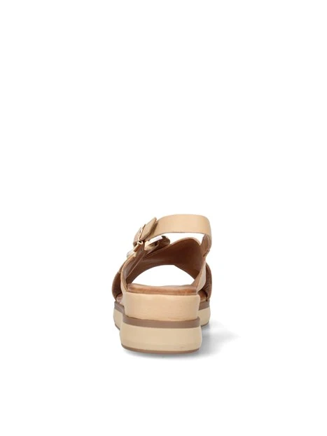 SANDALI 113138 DONNA BEIGE