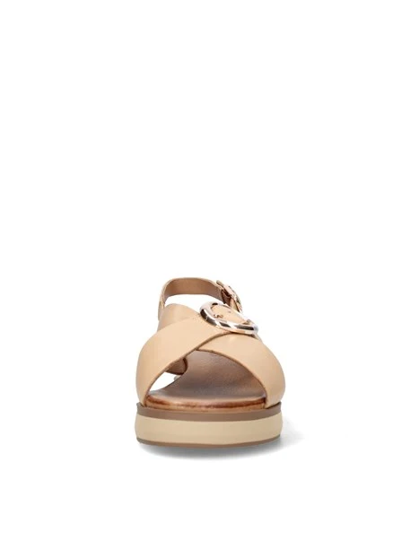 SANDALI 113138 DONNA BEIGE