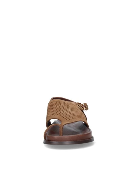 SANDALI D51015 DONNA MARRONE