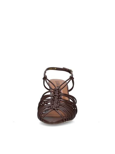SANDALI AL263 DONNA MARRONE