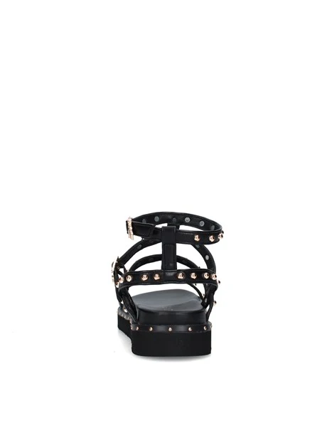 SANDALI PJ398 DONNA NERO