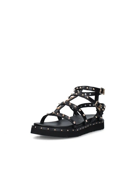 SANDALI PJ398 DONNA NERO