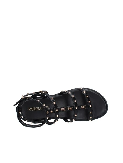 SANDALI PJ398 DONNA NERO