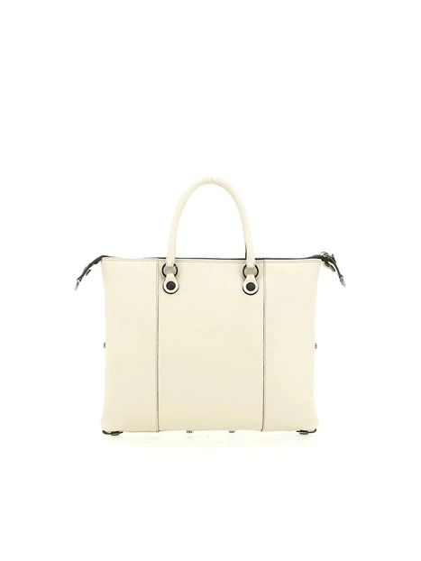 BORSA A SPALLA G3 PLUS M G000033T2_X2428 DONNA BIANCO