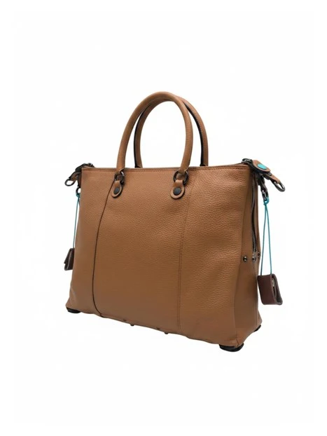 BORSA A SPALLA G000033T3_X2428 DONNA CUOIO