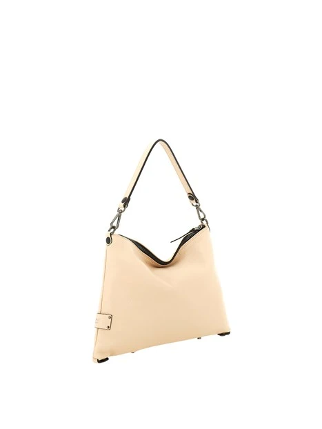 BORSA A SPALLA G011380T2_X2428 DONNA ECRU