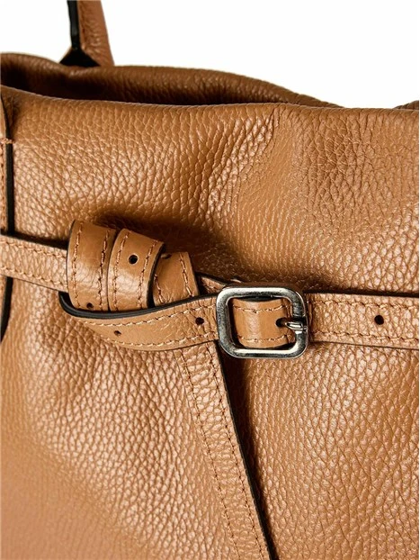 BORSA A SPALLA ELIF M G012110T2_X2987 DONNA CUOIO