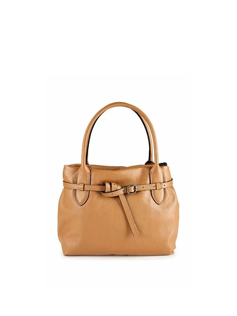 BORSA A SPALLA ELIF M G012110T2_X2987 DONNA CUOIO