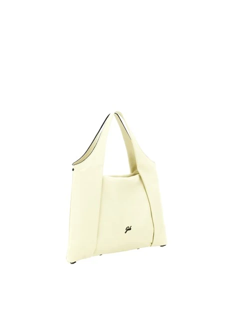 BORSA A SPALLA G012130T3_X2428 DONNA AVORIO