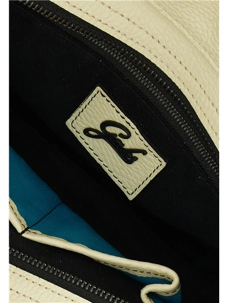 BORSA A SPALLA G012130T3_X2428 DONNA AVORIO