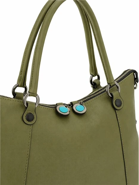 BORSA A SPALLA G012193T2_X2629 DONNA VERDE