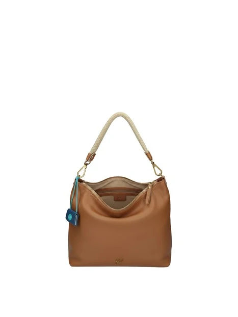 BORSA A SPALLA G012210T3_X3004 DONNA CUOIO