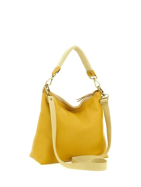 BORSA A SPALLA G012210T3_X3004 DONNA GIALLO