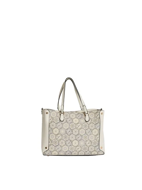 BORSA A SPALLA BENTD8837WZ DONNA BIANCO