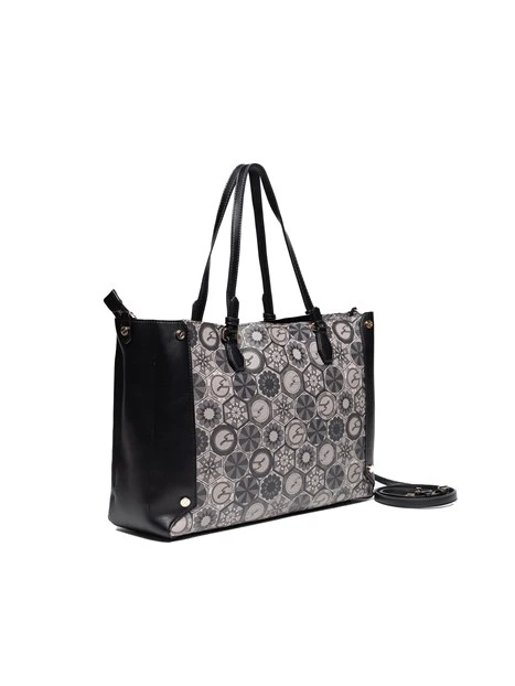 BORSA A SPALLA BENTD8837WZ DONNA NERO