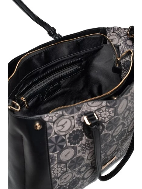 BORSA A SPALLA BENTD8837WZ DONNA NERO