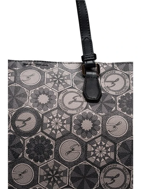 BORSA A SPALLA BENTD8837WZ DONNA NERO