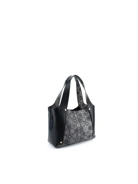BORSA A SPALLA BENTD8669WZ DONNA NERO