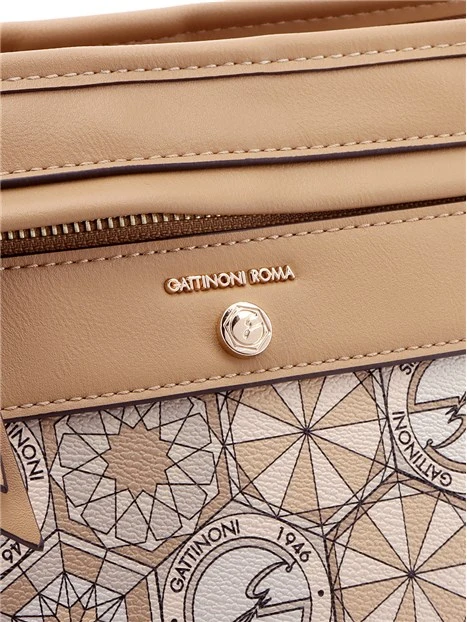 BORSA A SPALLA BENTD8800WZ DONNA BEIGE