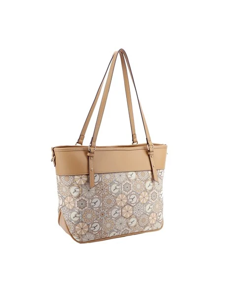 BORSA A SPALLA BENTD8800WZ DONNA BEIGE
