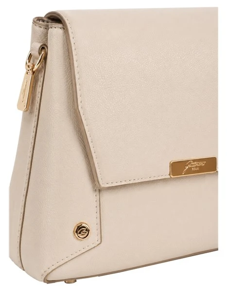 BORSA ASPALLA  BENRZ2617WV DONNA BIANCO/BEIGE