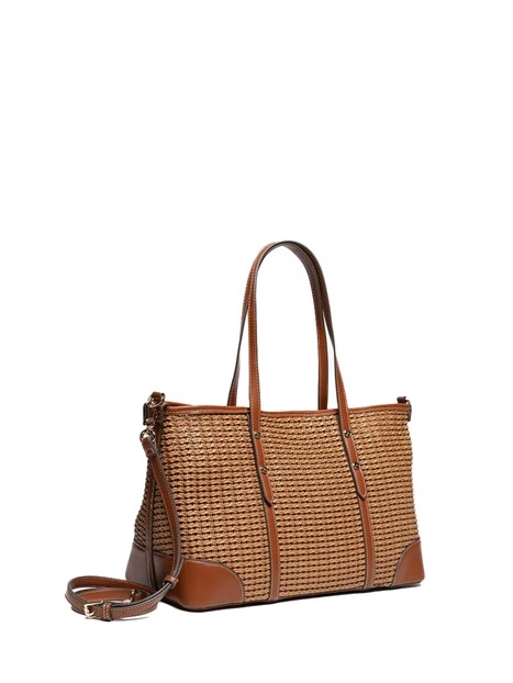 BORSA A SPALLA BEN268762WV DONNA MARRONE