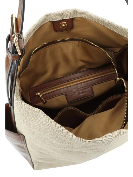 BORSA A SPALLA BEN268782WC DONNA MARRONE
