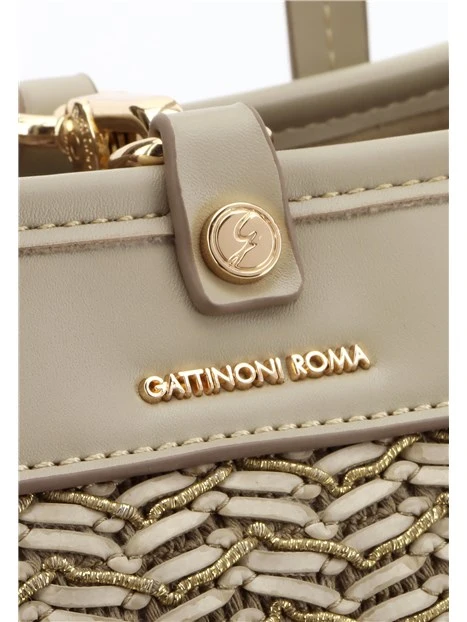BORSA A SPALLA BEN268840WV DONNA BEIGE
