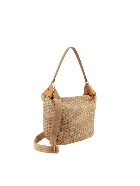 BORSA A SPALLA BEN268858WV DONNA BEIGE