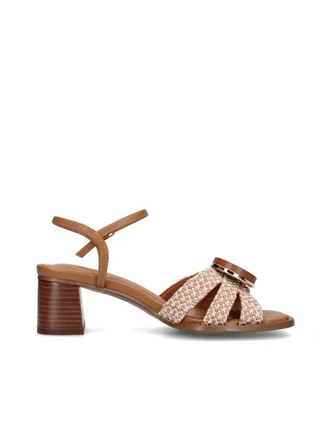 SANDALI 10287 DONNA CUOIO