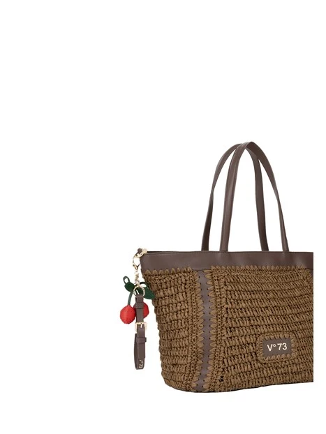 BORSE A SPALLA 73BS9M301 BORSE DONNA MARRONE