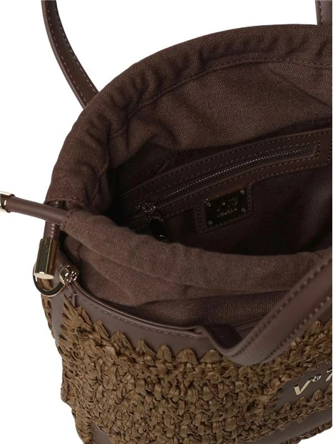 BORSA A SPALLA 73BS9M303 DONNA MARRONE