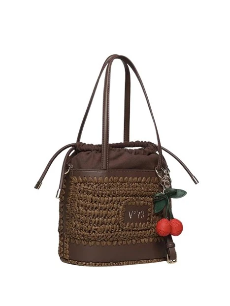 BORSA A SPALLA 73BS9M303 DONNA MARRONE