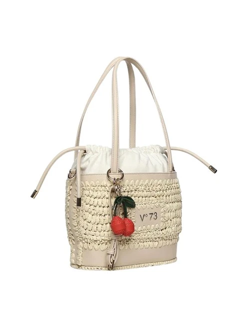 BORSA A SPALLA 73BS9M303 DONNA BIANCO