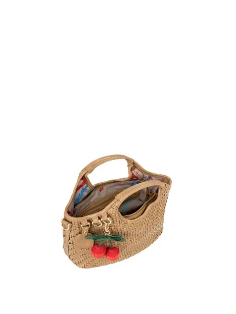 BORSA A MANO 73BS9O602 DONNA BEIGE