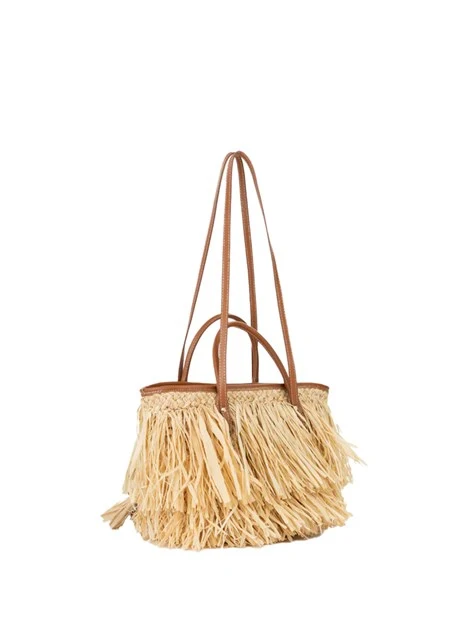 BORSA A SPALLA 73BS9VV01 DONNA ECRU