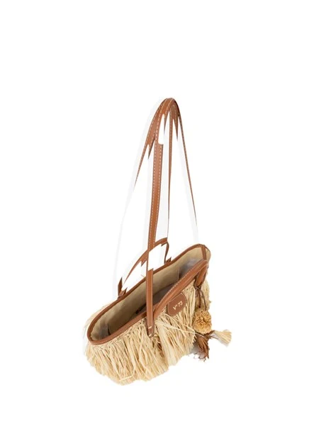 BORSA A SPALLA 73BS9VV01 DONNA ECRU