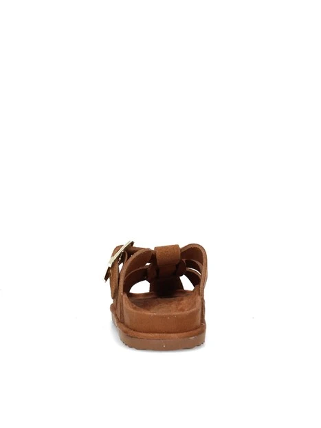 SANDALI HC.BIOW601/TAN DONNA MARRONE
