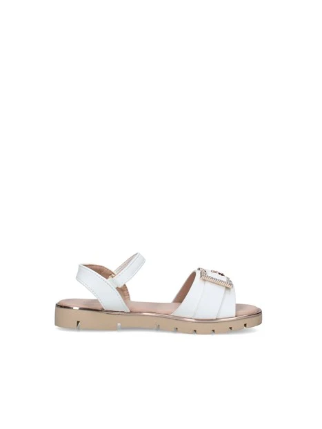 SANDALI PK322 BAMBINA BIANCO