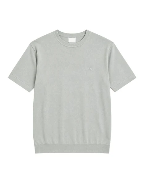T-SHIRT MANICA CORTA SLIM FIT UOMO VERDE