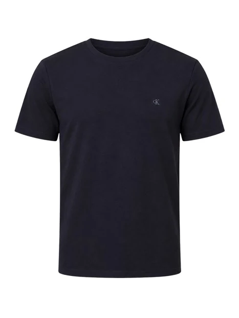 T-SHIRT MANICHE CORTE GIROCOLLO SLIM UOMO BLU